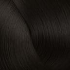 Black hair color swatch
