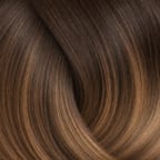 Caramel Balayage hair color swatch