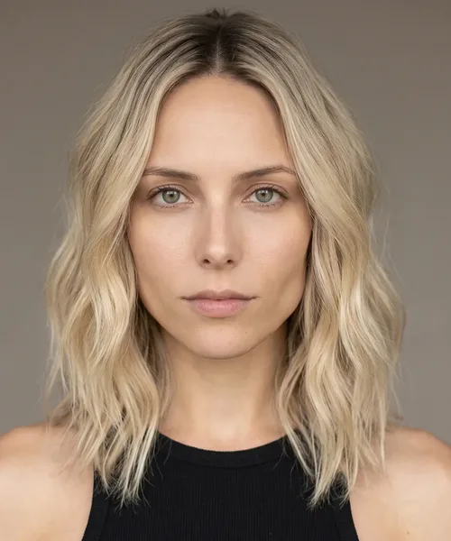 Beachy Blonde Lob