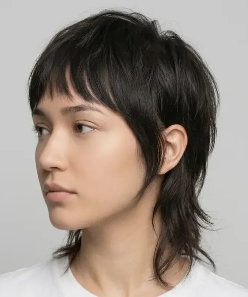 Shaggy Pixie-Mullet