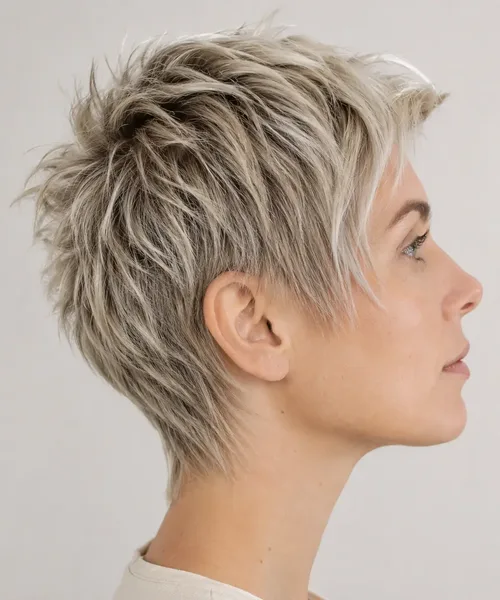 Spiky Textured Pixie