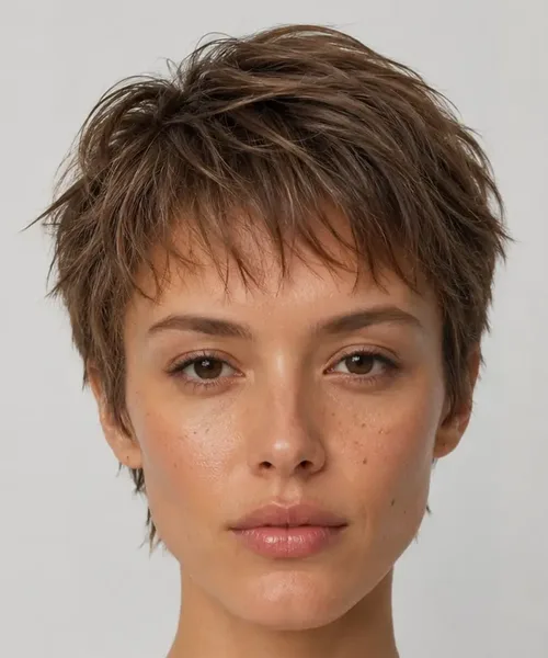 Tousled Textured Pixie
