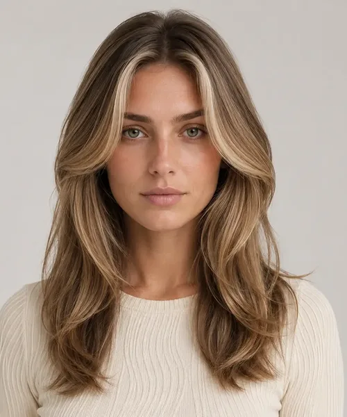 Blonde Balayage Waves