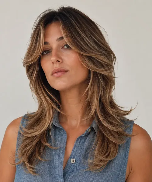 Bronde Balayage Shag