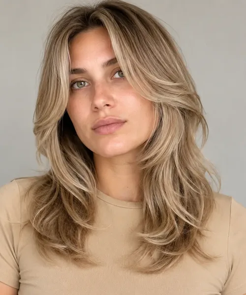 Bronde Balayage Layers