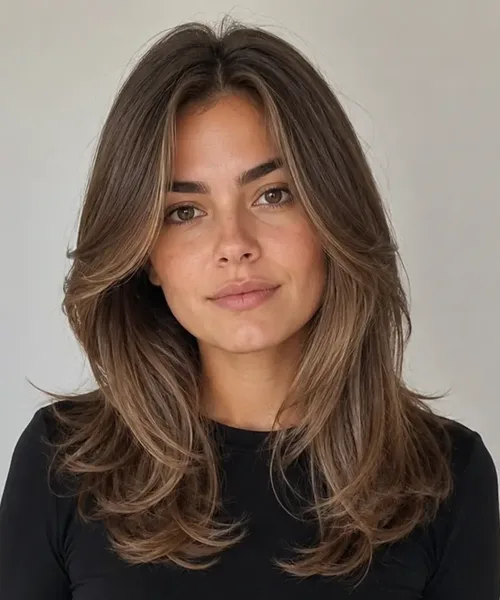 Brown Layers with a Money Piece