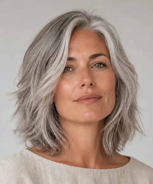 Silver Layered Lob