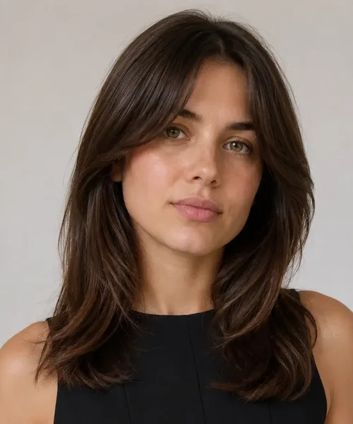 Sleek Brown Layers