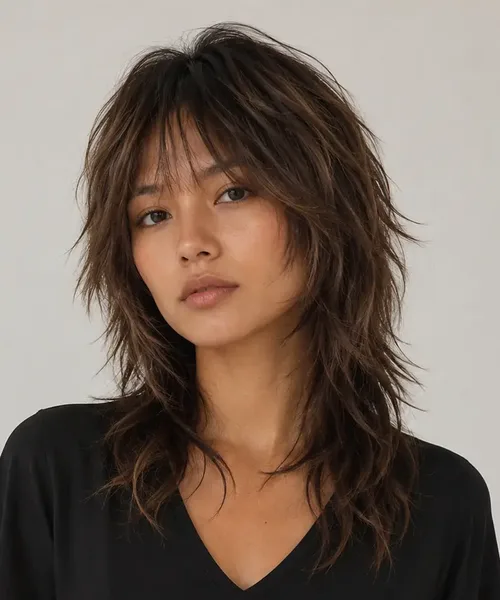 Warm Brown Shag