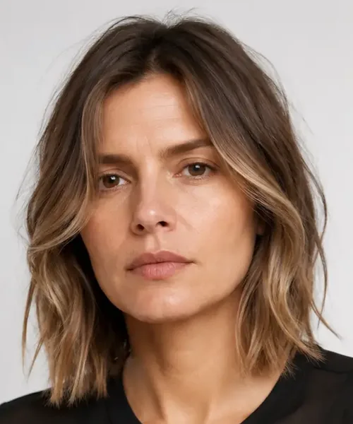 Bronde Balayage Lob
