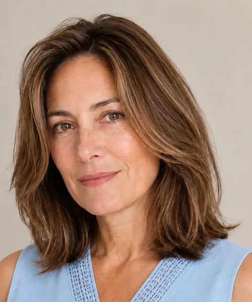 Balayage Layered Lob