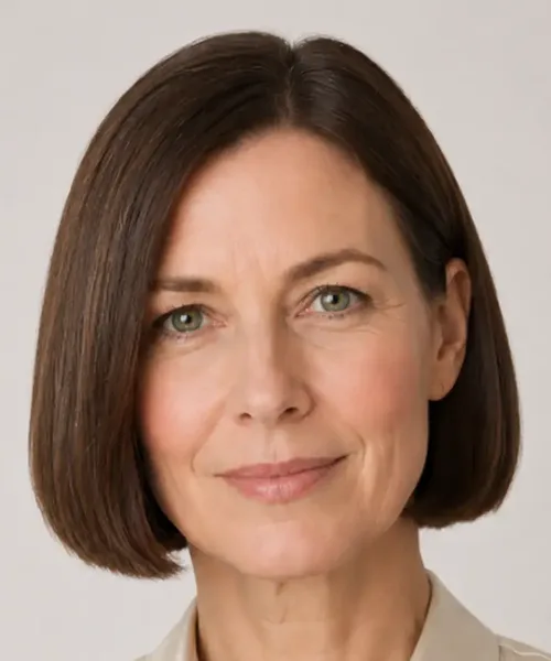 Blunt Chin-Length Bob