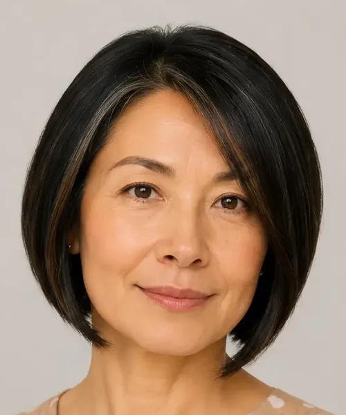 Sleek Stacked Bob