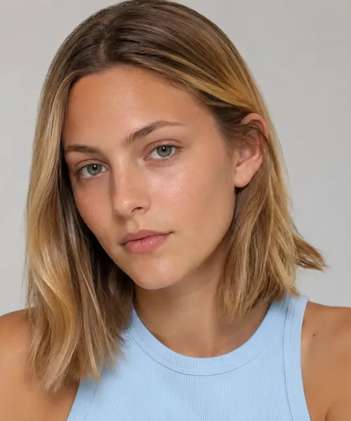 Balayage Layered Lob