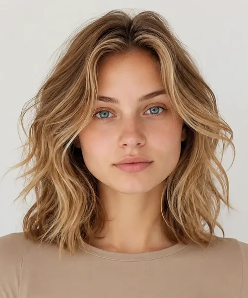 Beachy Wavy Lob