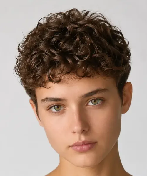 Curly Pixie