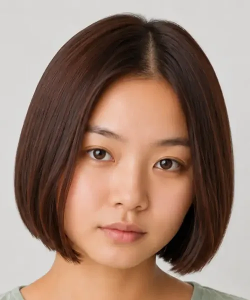 Sleek Blunt Bob