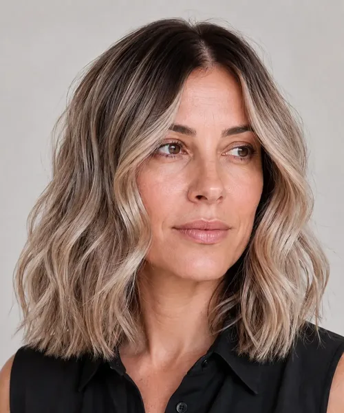 Beachy Wavy Lob