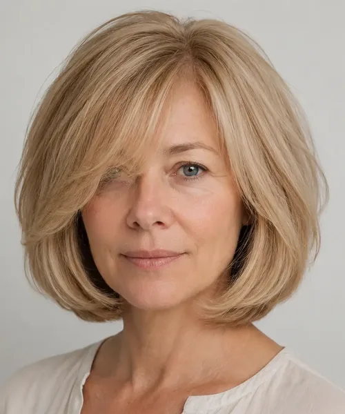 Rounded Bob Curved Under