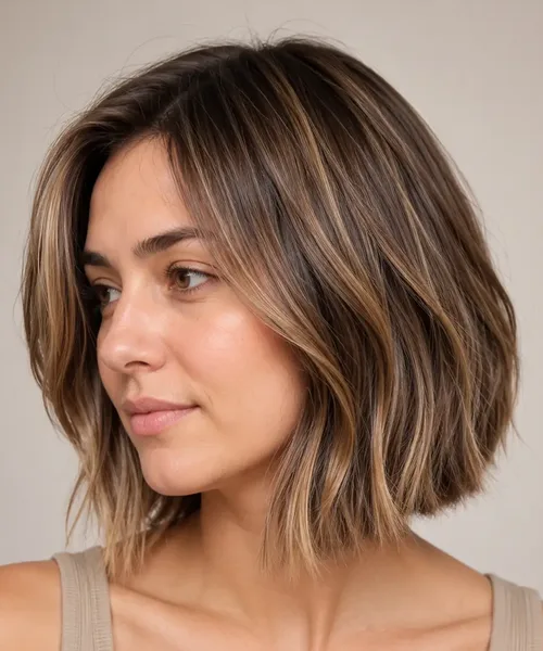 Soft Angled Bob