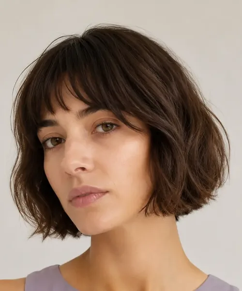Soft Wavy Bob for Movement