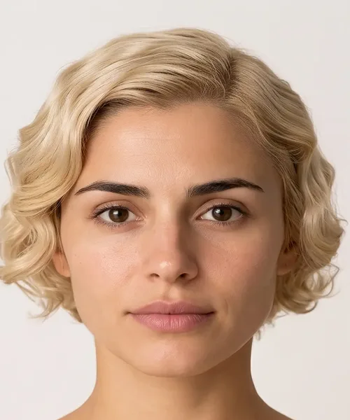 Vintage Finger-Wave Bob