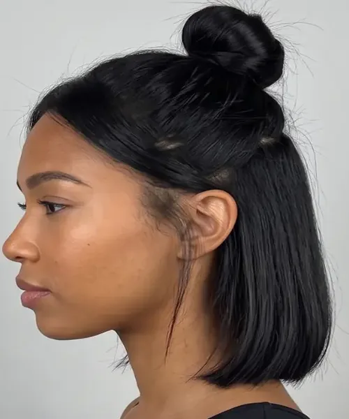 Korean Two-Length ‘Hidden’ Bob