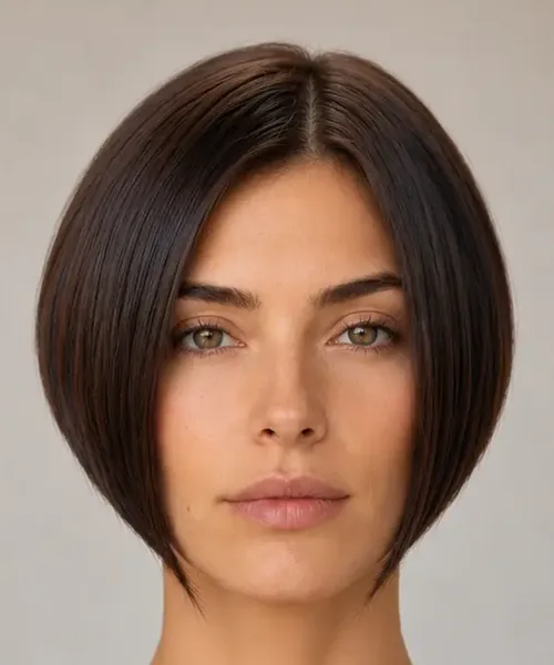 Stacked Bob with an Undercut