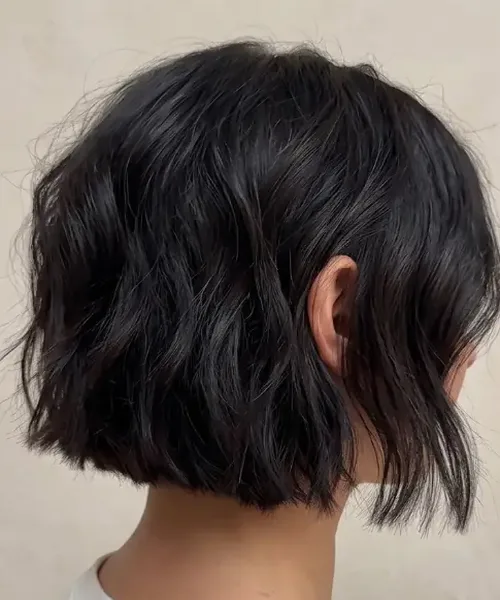 Low-Maintenance Wash-and-Go Bob