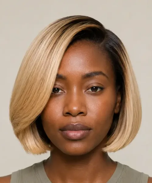 Voluminous Rounded Bob