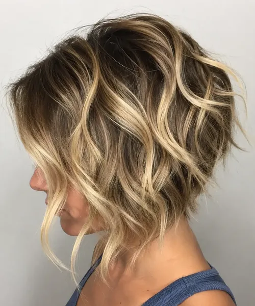 A-Line Layered Bob