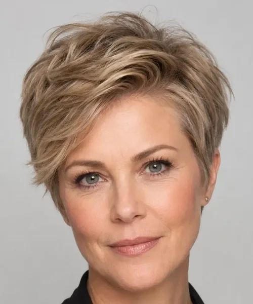 Classic Layered Pixie