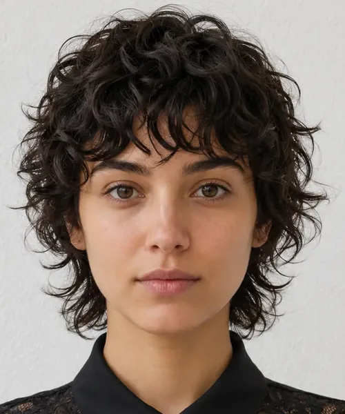 Curly Short Shag