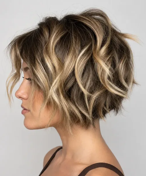 Feathered Bob