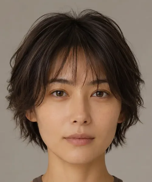 Layered Crop for Fine Hair
