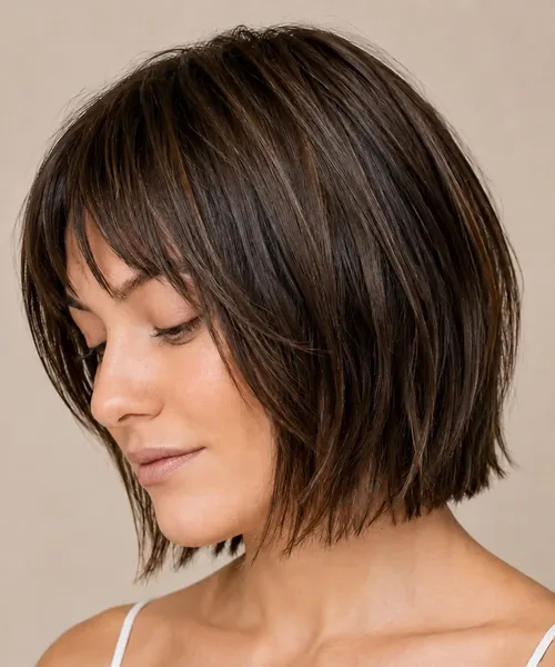 Nape-Length Crop Bob