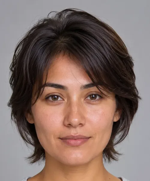 Volume-Building Layers for Thin Hair