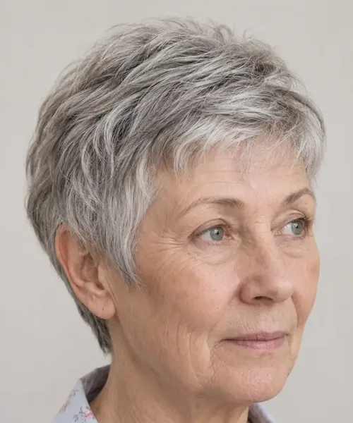 Layered Pixie Cut
